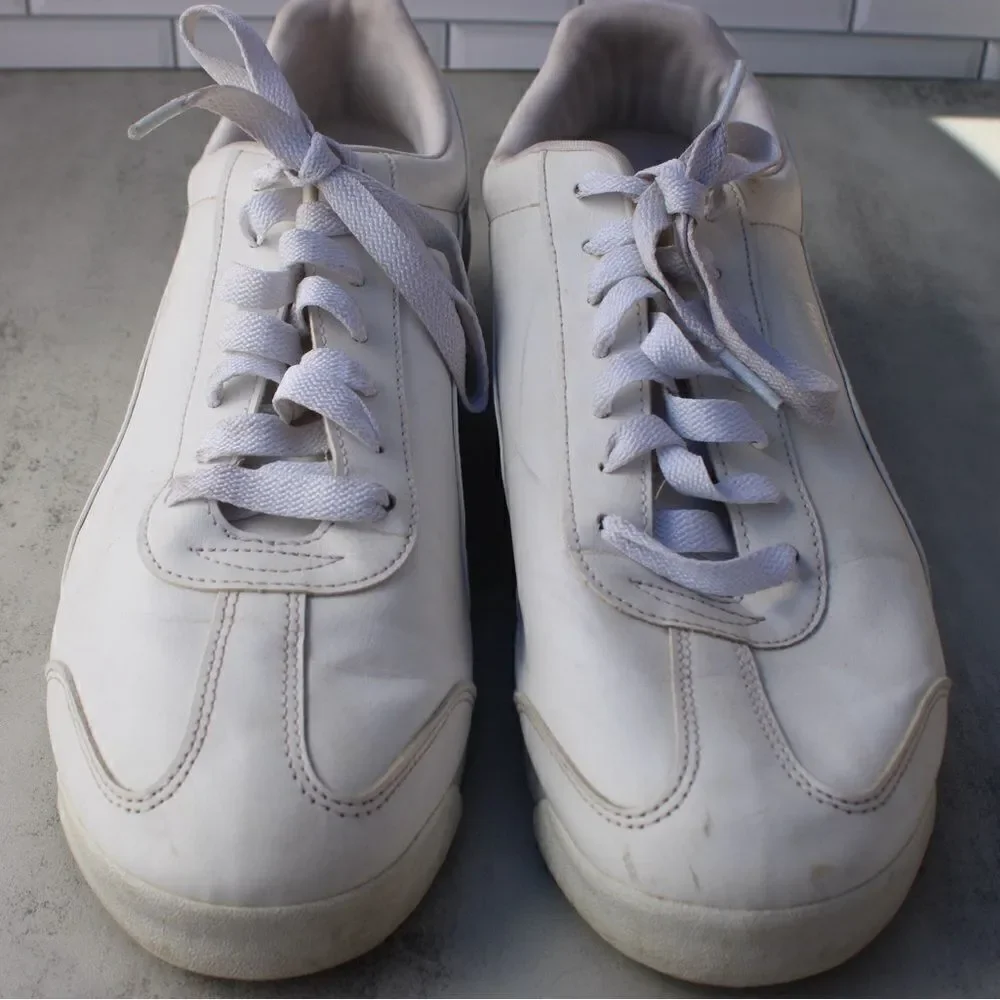 PUMA Roma Men's Basic White Shoes Size 14